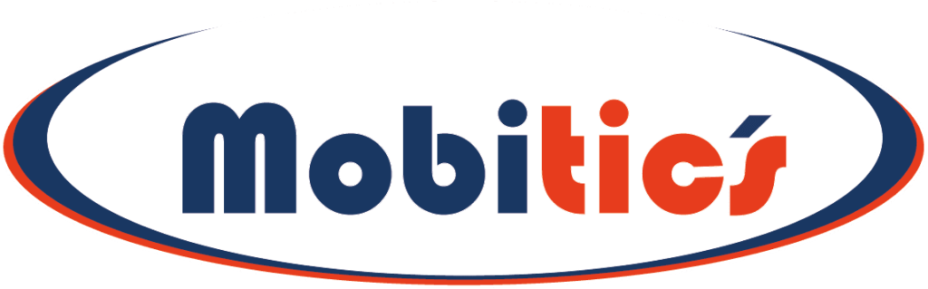 Logo de Mobitic's, représentant la technologie et l'innovation.