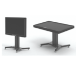 MIMI TABLE - Support inclinable mobile motorisé pour écrans de table ou de chevalet