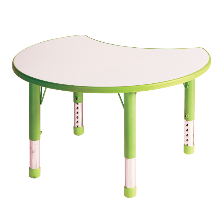 JUK 093 - Table modulable en forme de demi-lune pour enfants