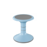 Tabouret offrant une assise dynamique permettant d'améliorer la concentration tout en réduisant la fatigue. Idéal pour les espaces de travail modernes, les salles de classe flexible et les espaces collaboratifs.